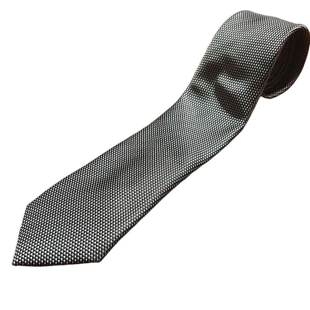 Michael Kors Mens Tie Gray Textured‎ Modern Business Necktie
